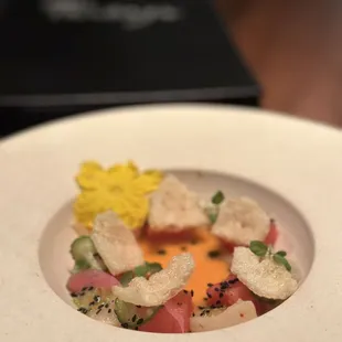 1 of  9 Signatures tasting menu