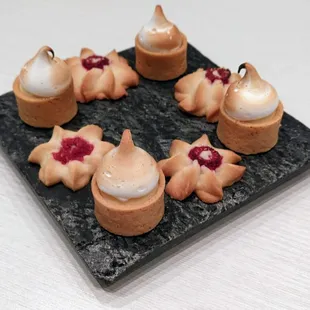 07/21/22 Lemon Meringue Tart, Raspberry Butter Cookie