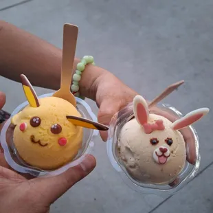 Pikachu Mango &amp; Rabbit Tiramisu