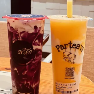 Purple Milktea &amp; Mango Cloud