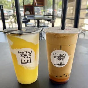 F4. Mango Cloud Smoothie E2. Creme Brulee Coffee