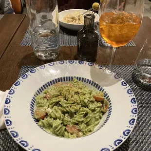 Fusilli Al Pesto