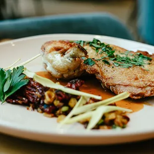Half Roasted Free-Range Chicken