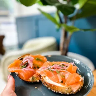 Smoked Salmon Bagel