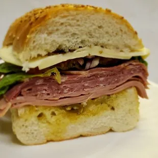 Side view of the Italian Grinder.