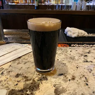 Country Boy Brewing Shotgun Wedding Brown Ale.