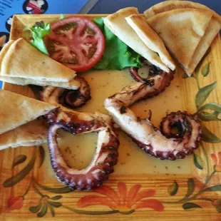 Broiled octopus! !! Amazing