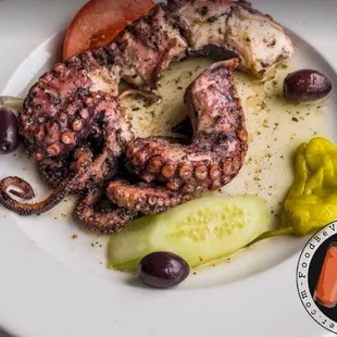 Broiled Octopus