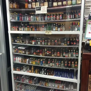 So many tiny bottles!!