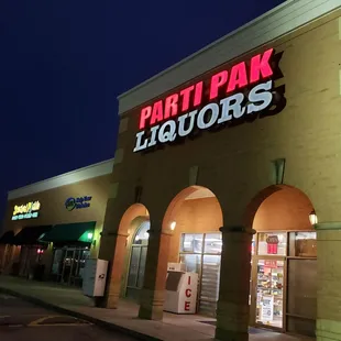 the outside of the building