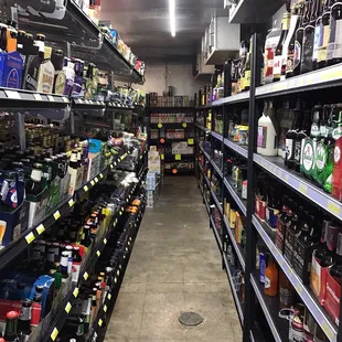 Walk-in beer cooler.  Lots of cold local beers!