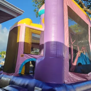 We had lot of fun in the bounce house, good customer service, they put up the bounce house and also take it down.