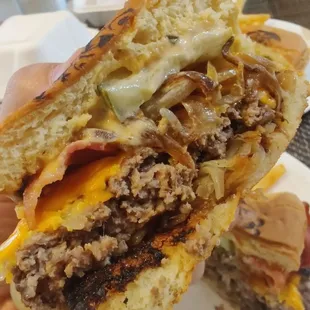 Western Burger, it was lit