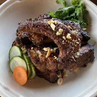 Korean Sweet and Sticky Baby Back Ribs