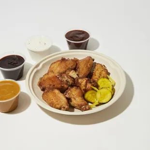 Smoked Chicken Wing Bar