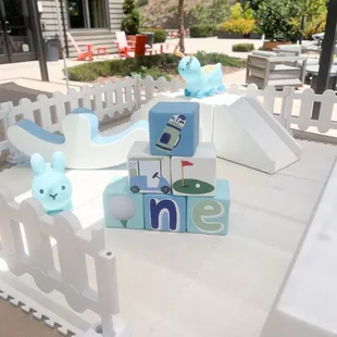 We can also add decals and personalizations to match any theme