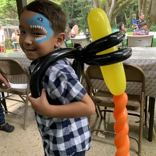 Power Jet Pack and a shark face