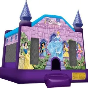 Princess bouncy house. Kids bounce house