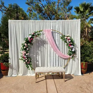 Check us out on Instagram zoi.decor  Backdrop rentals. Engagement. Wedding setup. Part decorations in Sacramento, CA