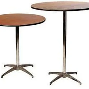 42" cocktail 32" bistros