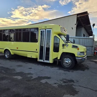 We don't have a small yellow bus,we have a BIG YELLOW BUS !!!!