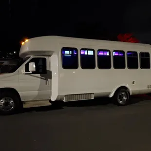 Our Karaoke bus with over 50k songs in playlist