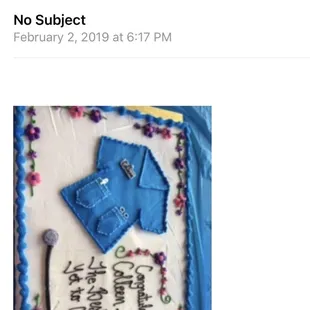 Isn't this perfect for a nurses retirement party!