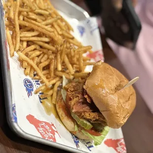 Hot Chicken Sandwich