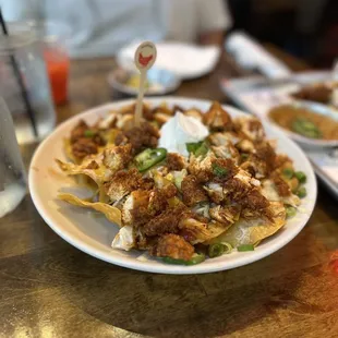 Hot Chicken Nachos