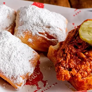 Hot Chicken &amp; Beignets