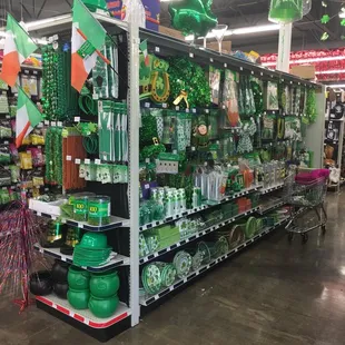 Getting ready for Saint Patrick day party