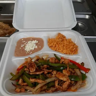 Fajitas the best.