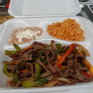Fajitas beef