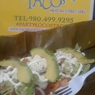 Chicken tamales supreme.