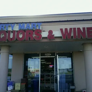 This is the go to stop for party supplies, fine wines, specialty beers!