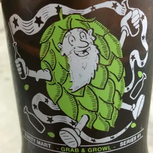 32 ounce growler with Party Mart logo. Good stuff!