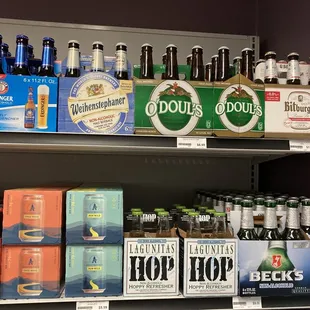 Some of their NA selection. More in the cooler.