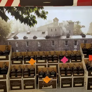 Woodford Reserve display