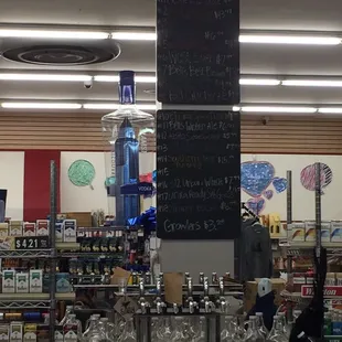 They have a growler fill station. Who knew?