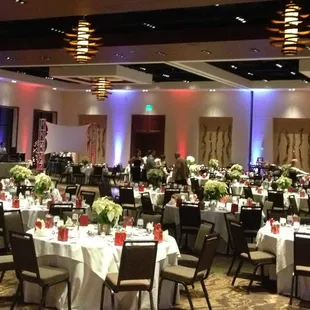 LED up lighting... great effect for any room