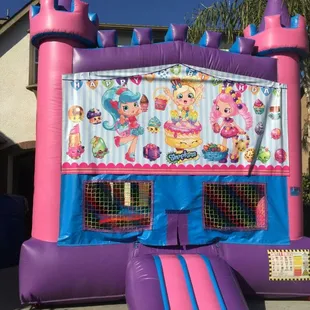 Just in Shopkins Pink Castle.