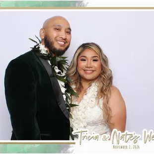 LED DAZZLE PHOTOBOOTH with customized design