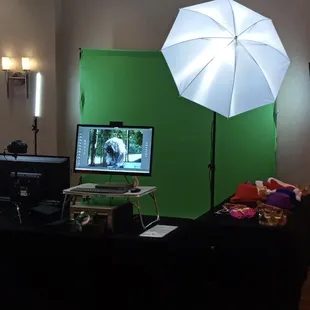 Green Screen Photo Station