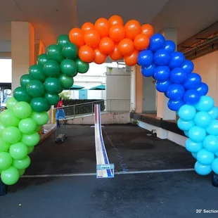 Sectional Balloon Arch