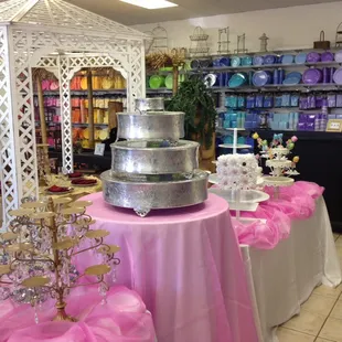 The showroom display