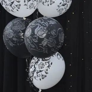 Engagement balloons for my emo niece ;)