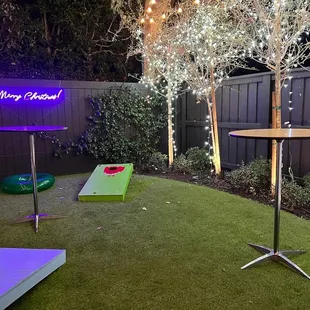 Cocktail Tables Setup