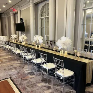 Westin Hotel, Clear Chiavari Chairs