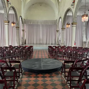 Marigny Opera House, Garden Chairs, stage