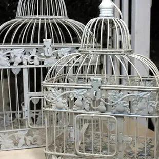 Bird Cage card holders